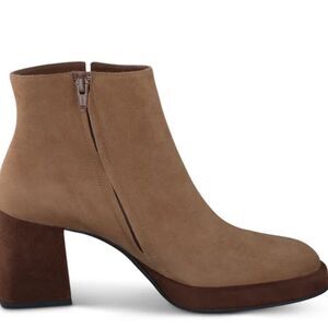 PAUL GREEN SIZZLE BOOT, Hazel Suede Sisal, Size UK7.5/US10, NWOT Store display